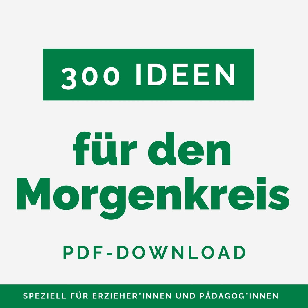 Morgenkreis Ideen